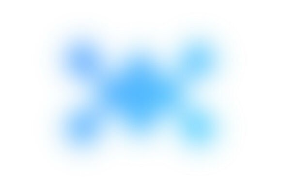 Abstract Blurred Blue Digital Network