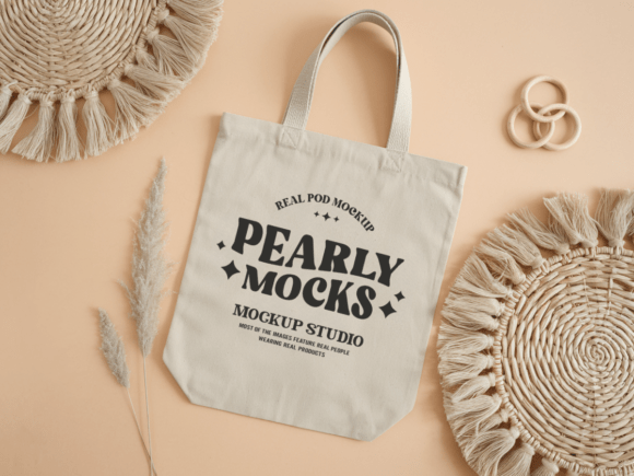 Canvas Tote Bag Mockup: Elevate Your Design with Professional Visuals