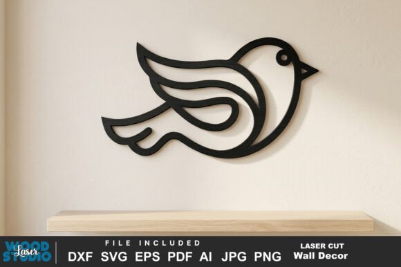 Cute Bird Laser Cut SVG: A Versatile Tool for Creative and Practical Projects