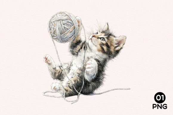 Cute Kitten StoryBook Design