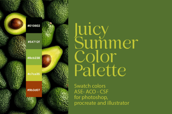 Juicy Summer Color Palettes