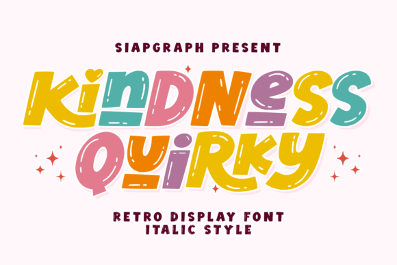 Kindness Quirky Italic Font