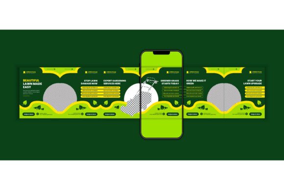 Lawn Care Services Carousel Template