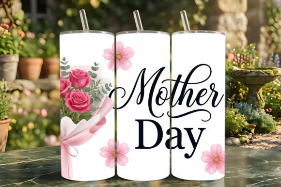 Mother’s Day Floral Rose Bouquet Tumbler – A Creative Gift Idea