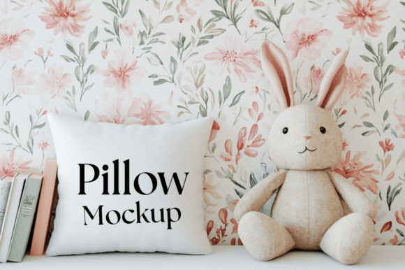 Nursery Pillow Mockup