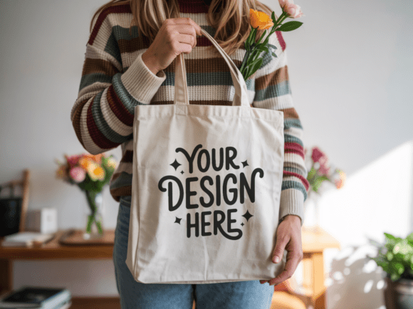 Revolutionizing Product Presentation: The Role of Natural Canvas Tote Mockup 25 in Modern Design