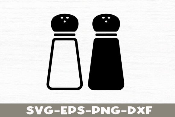 Salt and Pepper Shakers SVG Design: A Versatile Tool for Creative Projects