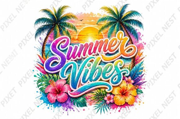 Summer Vibes PNG Clipart