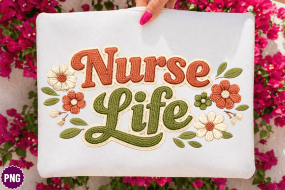 Urse Life Floral Shirt Design, Nurse PNG: A Modern Twist on Classic T-Shirt Art