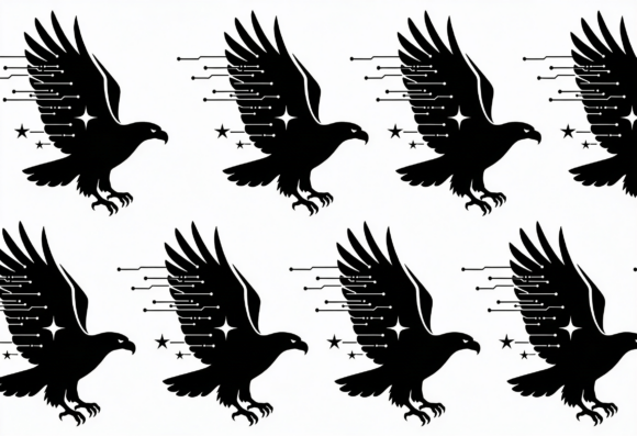 What Is Digital Eagle Silhouette Vector Art and Why It Matters