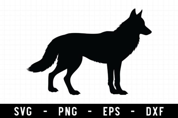 Wolf Silhouette SVG